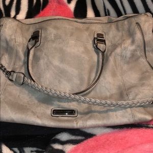 Large Gray Steve Madden purse